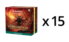 MTG Lord of the Rings: Tales of Middle-earth Prerelease Pack CASE (15 Prerelease Kits)